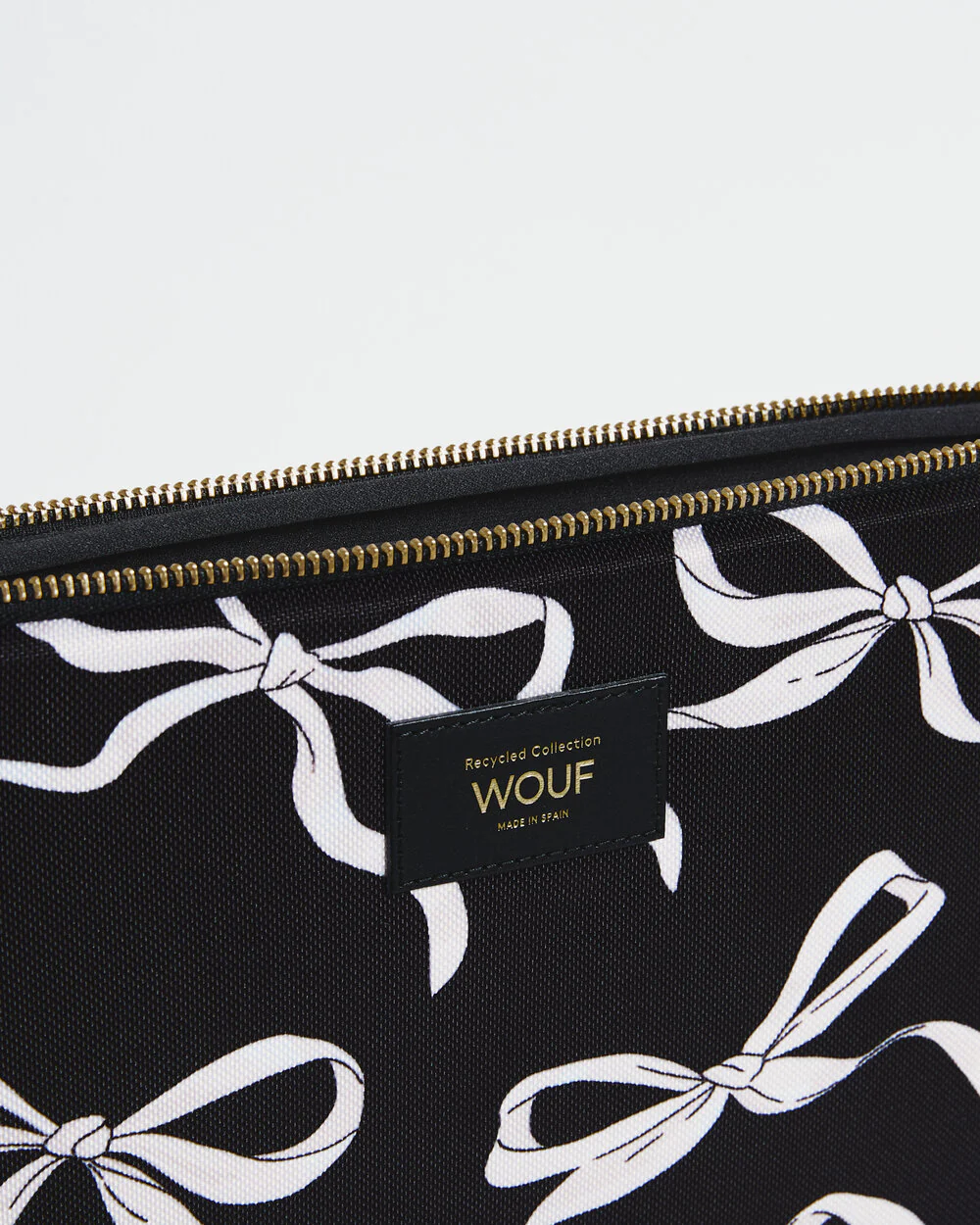 Wouf  Carlota computer Sleeve, 13/14 - Black/White