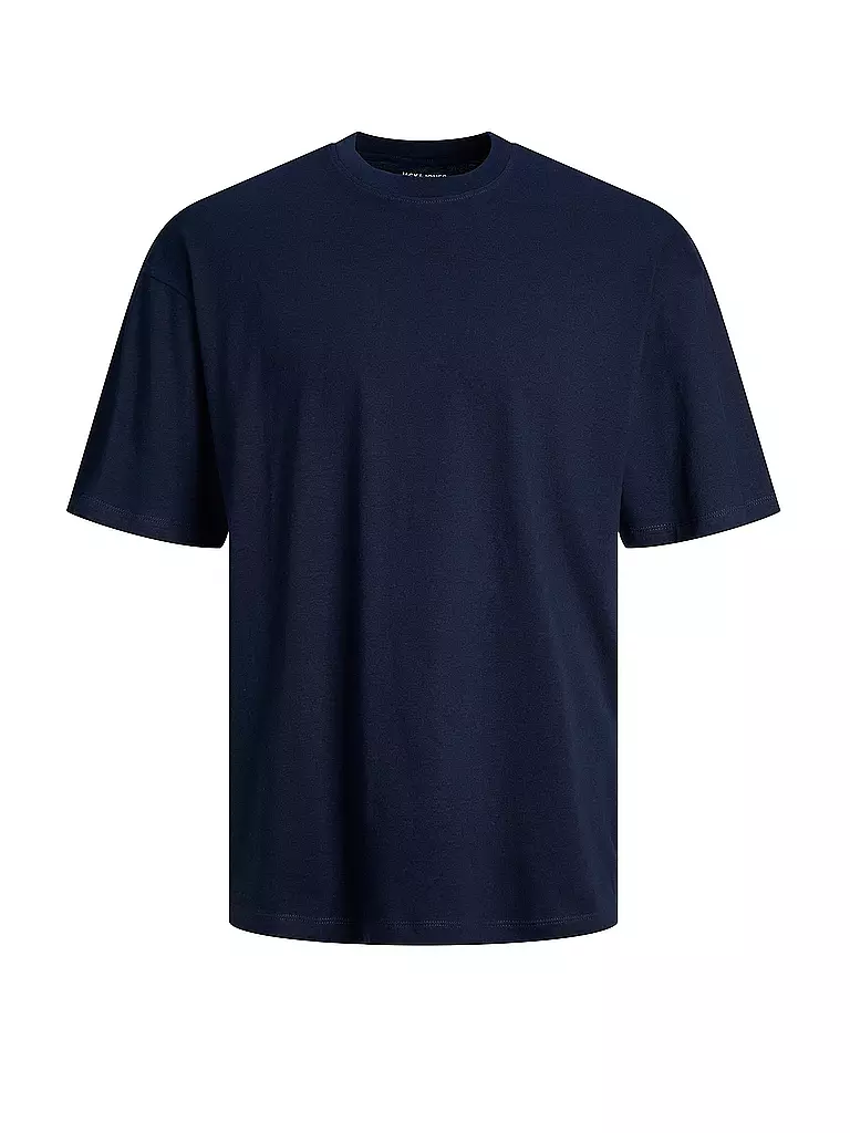JACK & JONES T-Shirt JJEBRADLEY dunkelblau