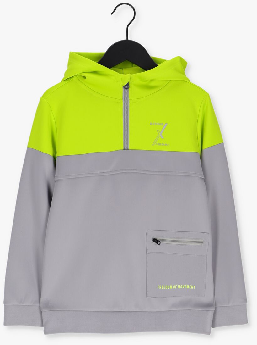 RETOUR lichtgrijze retour sweater driver