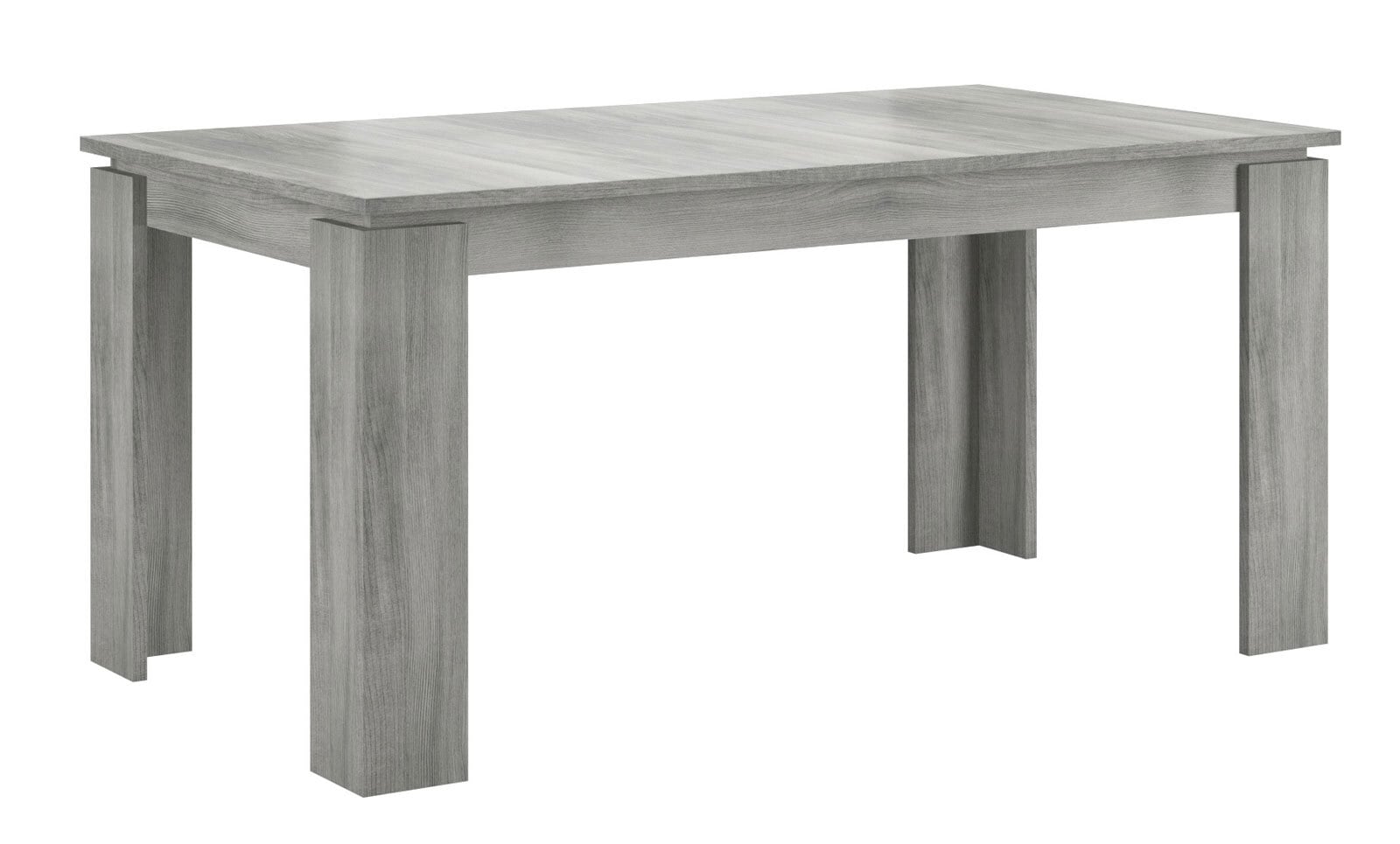 Esstisch Titan Weiß 160(200)x76x90 cm