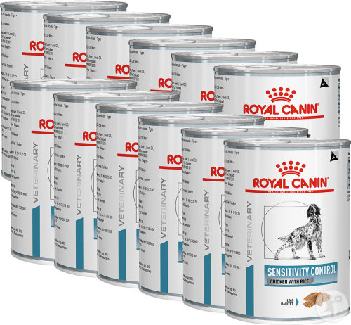 Royal Canin Veterinary Diet Sensitivity Control Canine Poulet 12x410g