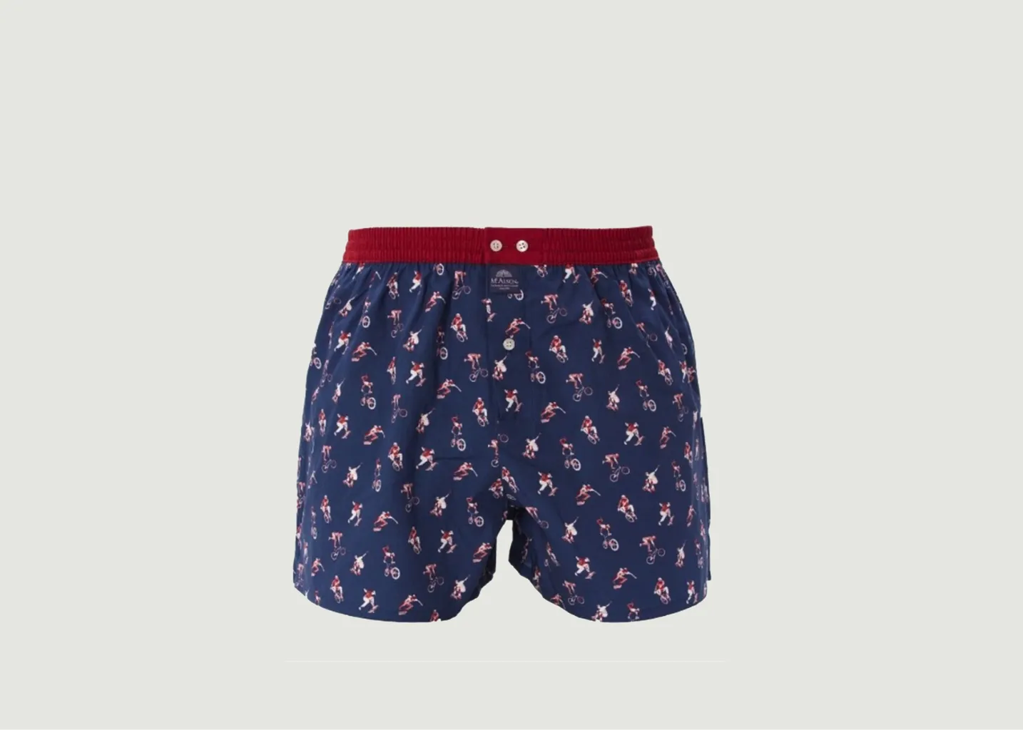 Caleçon en coton à motif fantaisie Mc Alson