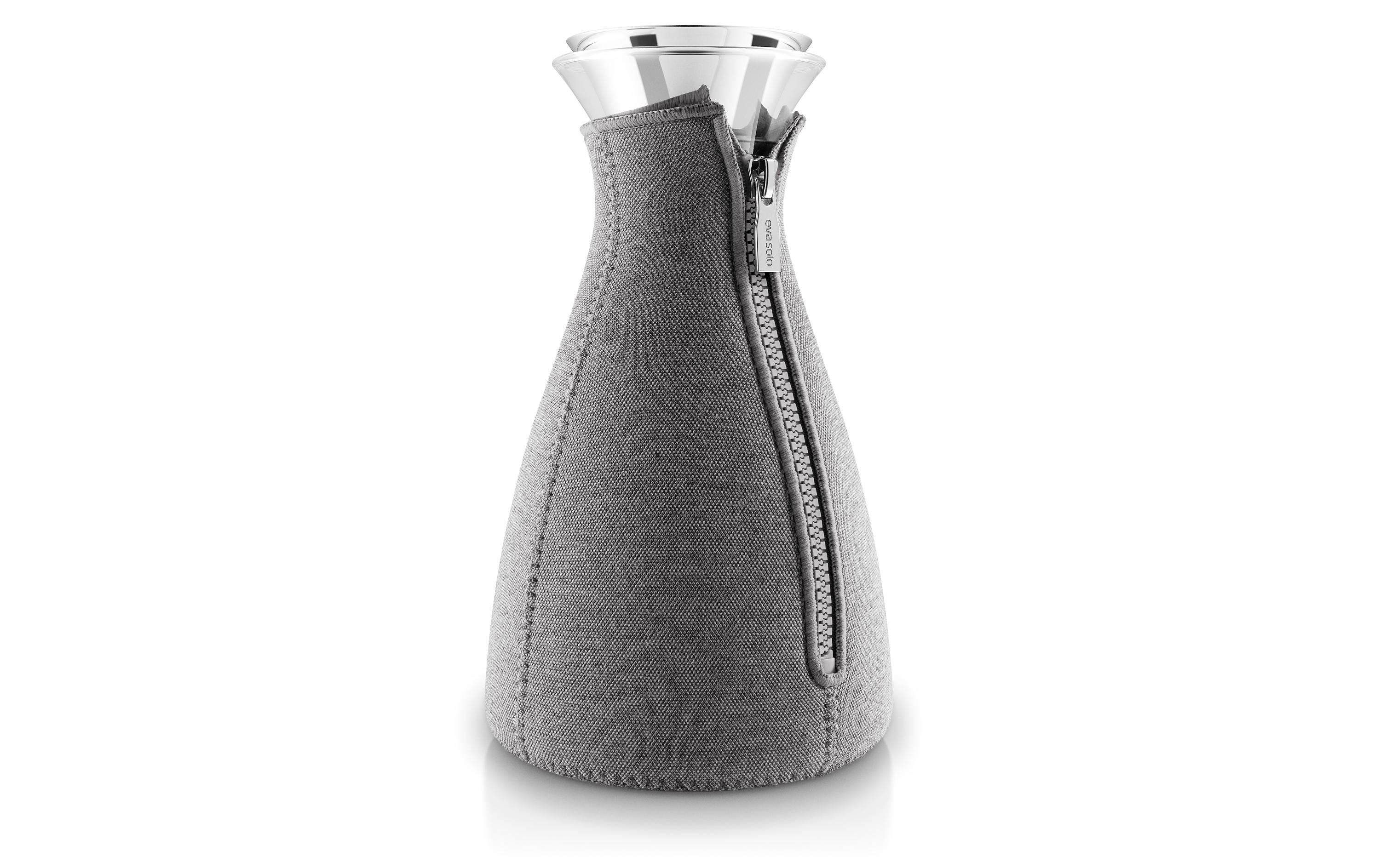 Kaffeebereiter CafeSolo 1 l, Dark GreyKaffeebereiter aus Glas mit Neoprenanzug