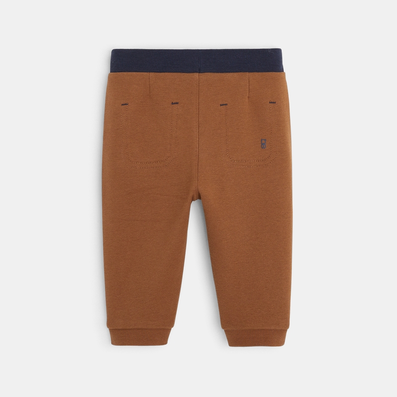 Pantalon jogging marron bébé garçon