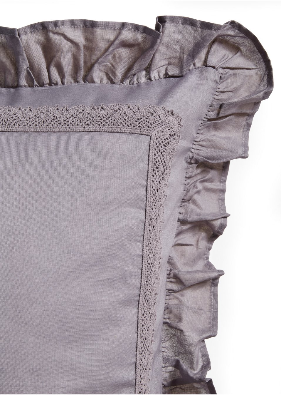 Parure de lit à ruchés