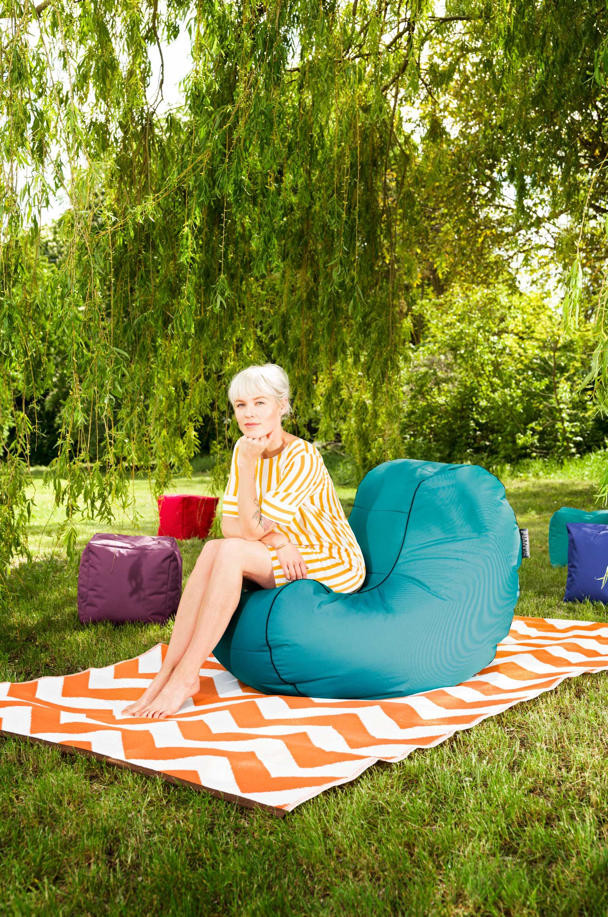 Sitzsack Chilly Bean Scuba (Farbe: petrol)
