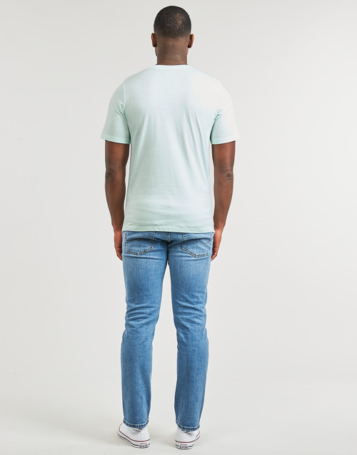 Jack & Jones - JJELOGO TEE SS O-NECK 2 COL SS24 SN - Bleu
