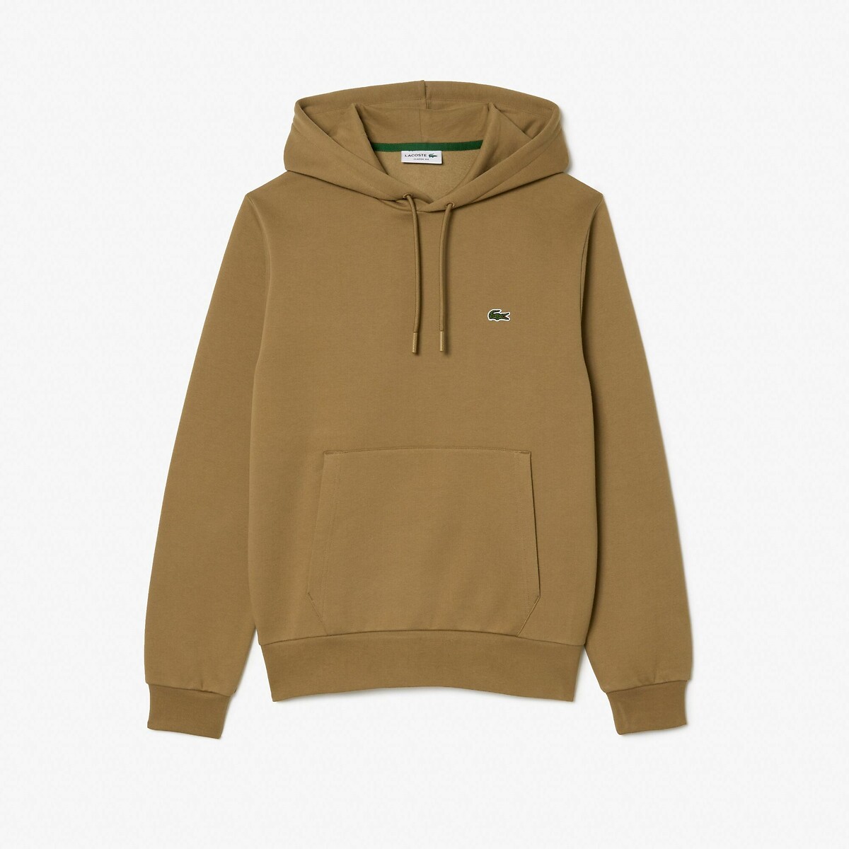 Moletom com capuz de algodão LACOSTE