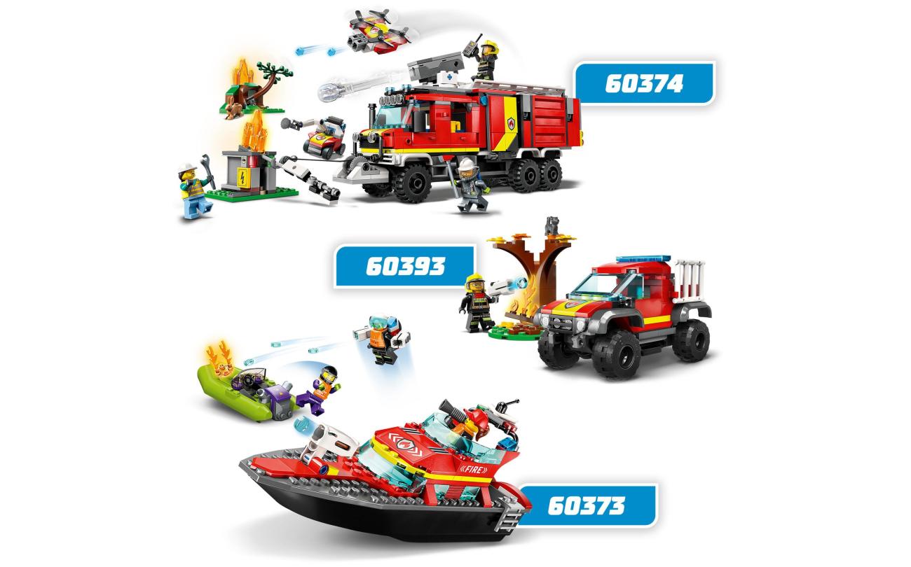 60374 LEGO City Fire Brandweerwagen