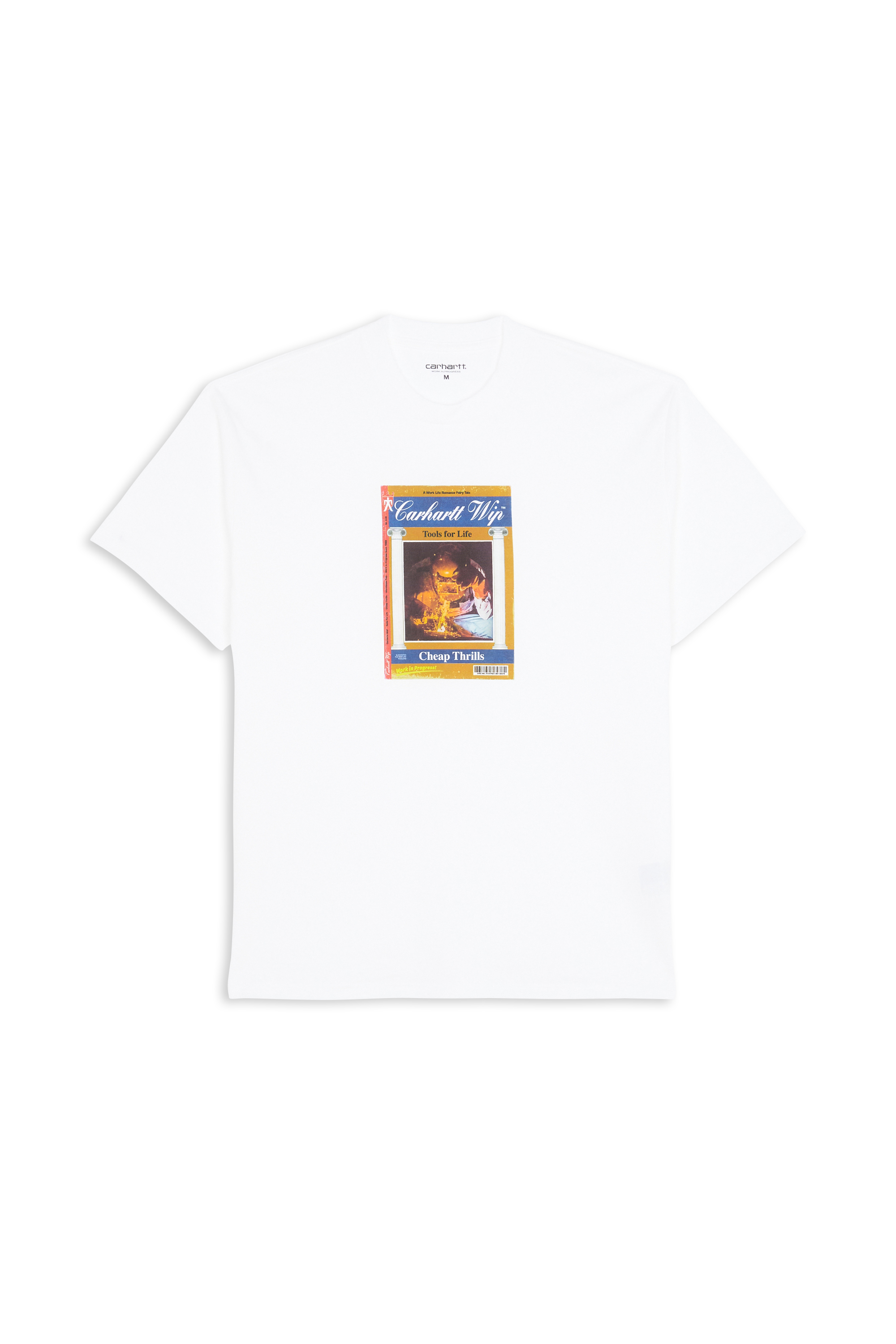 CARHARTT WIP T-shirt S/S Cheap Thrills T-Shirt Blanc