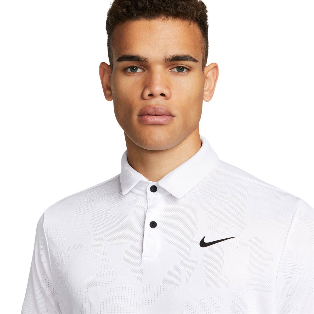 Nike Dri-FIT Tour Jacquard Golf Polo T-shirt Herre