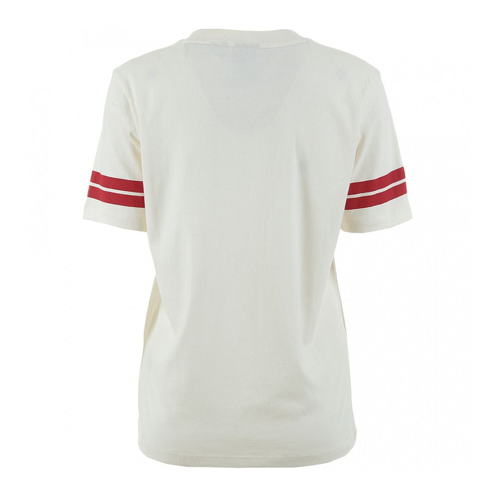 Superdry VINTAGE SCRIPTED COLL - Tee-shirt Femme off white