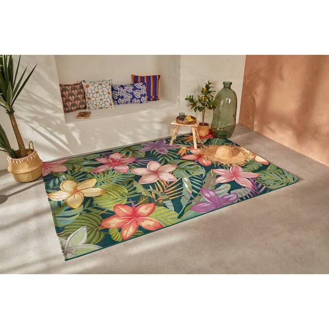 Tapis d'extérieur KEPA Motif tropical