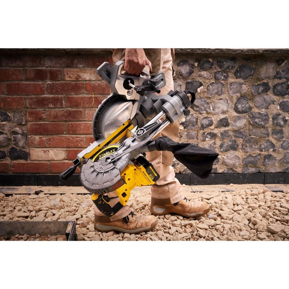 Stanley SFMCS701M1 FATMAX® V20 Accu Afkortzaag 190mm 18V 4.0Ah