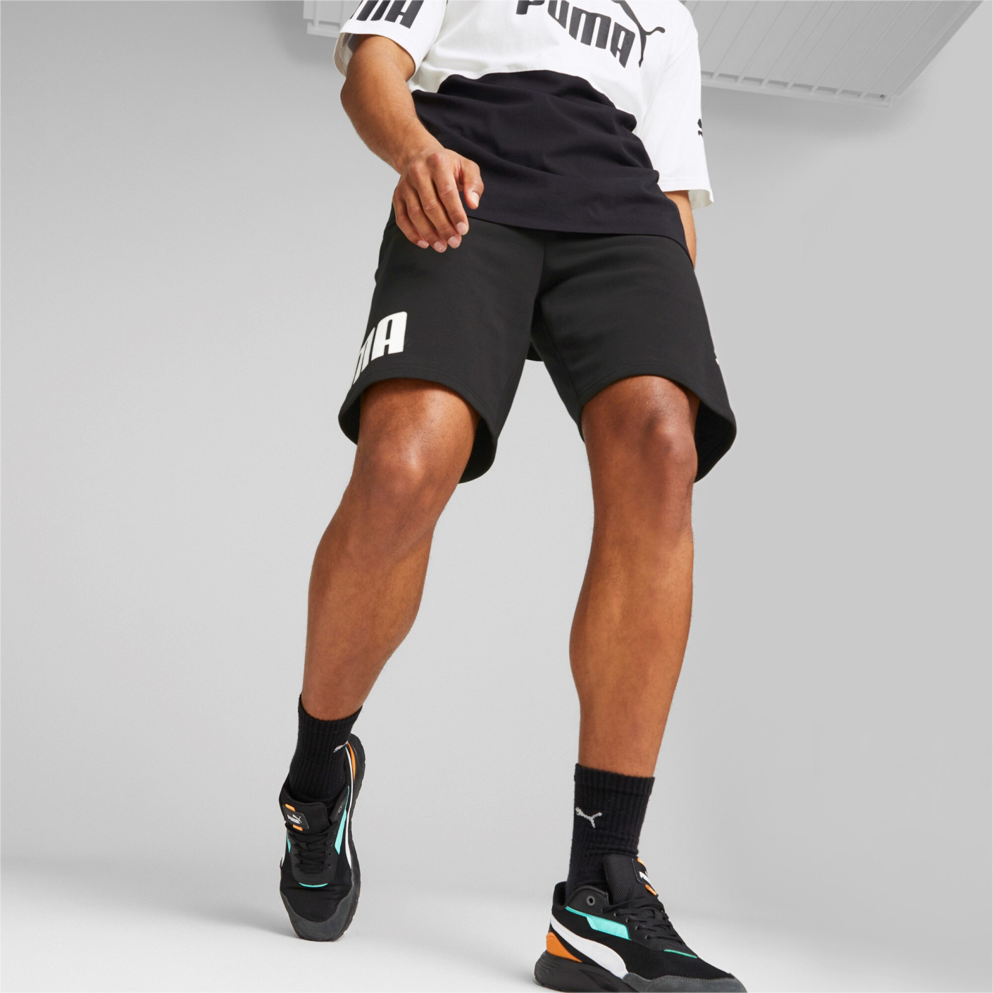 PUMA Power Trainingsbroekje Zwart Wit