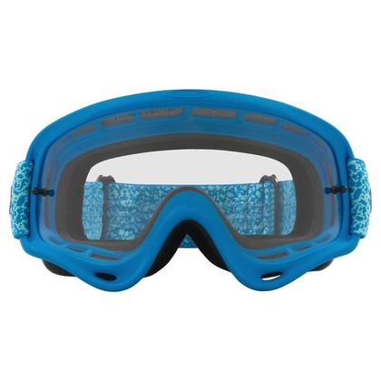 Masque cross Oakley O Frame MX BLUE CRACKLE 2025 - Bleu