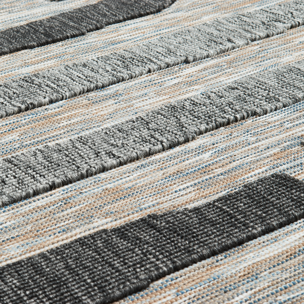 Tapis intérieur extérieur gris acapulco 1689 120 x 160 cm