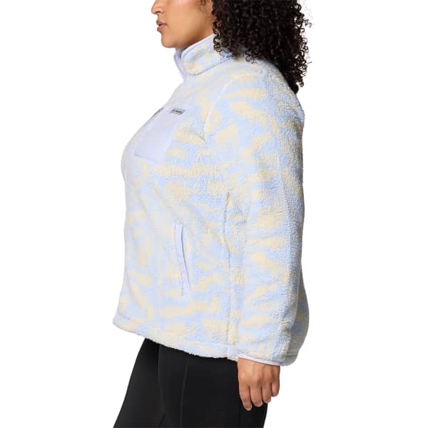 Veste polaire COLUMBIA WEST BEND PRINT FULL ZIP II W SNOWDRIFT HIGHLAND TONAL