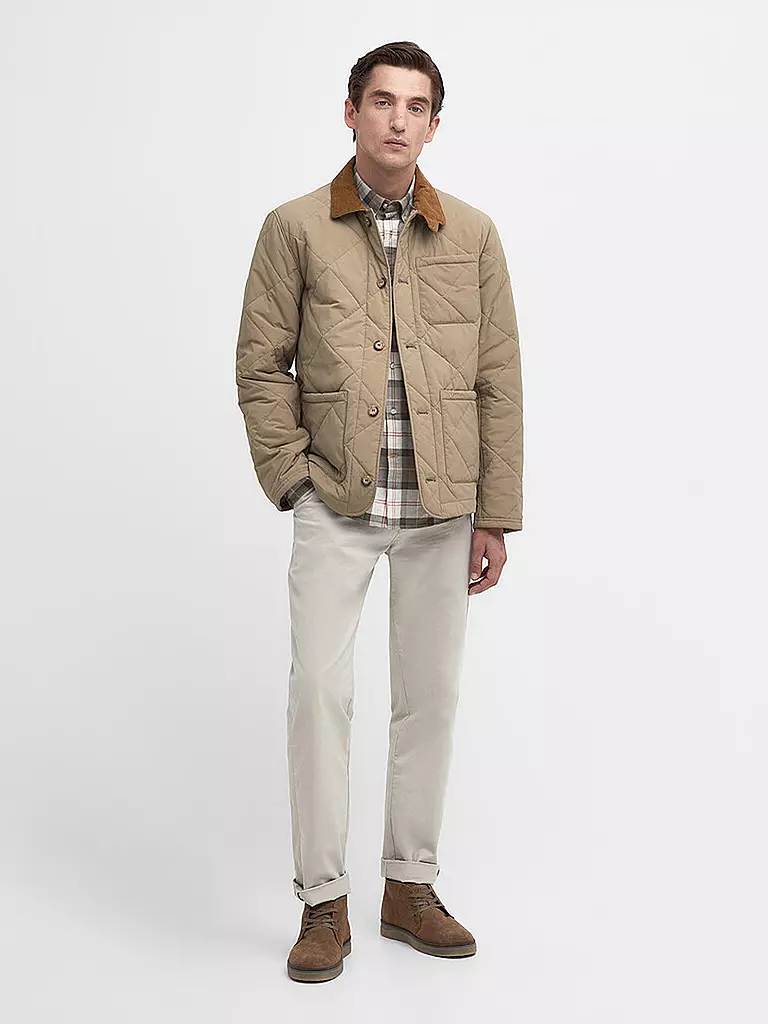 BARBOUR Overshirt - Jacke CORBY beige