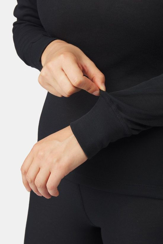 Odlo Odlo Bl Top Turtle Neck L/S Half Zip Active Warm Eco