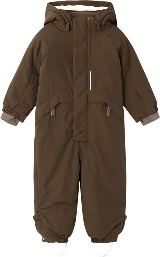 Lil' Atelier NMNLASTORM SNOWSUIT FO LIL Dark earth