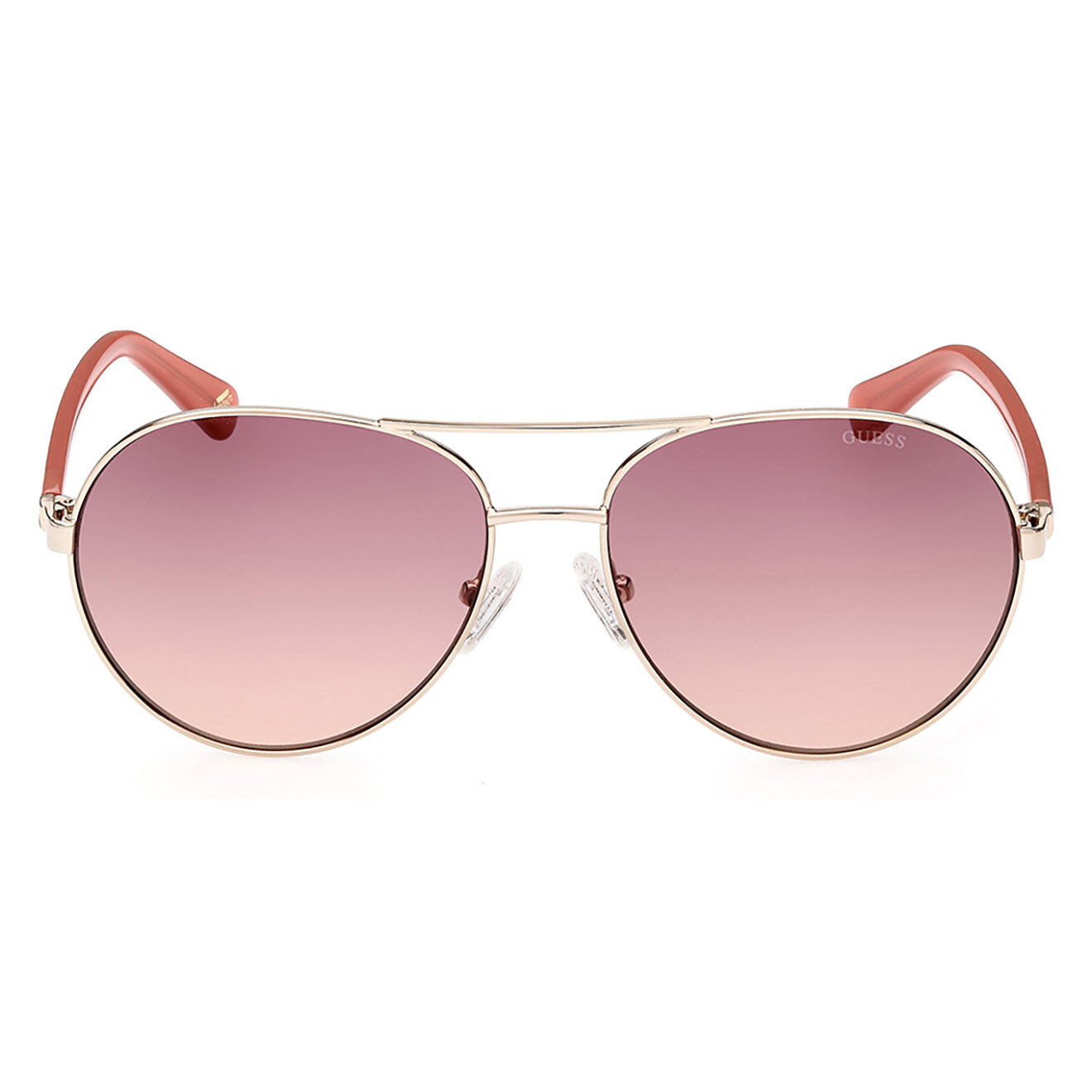 Guess Lunettes de soleil Mixtes dorées