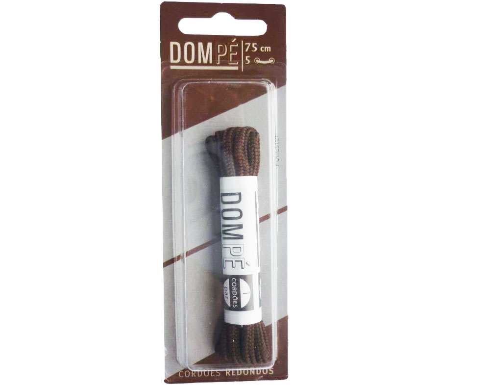 CORDÃO REDONDO DOM PÉ CASTANHO 75CM