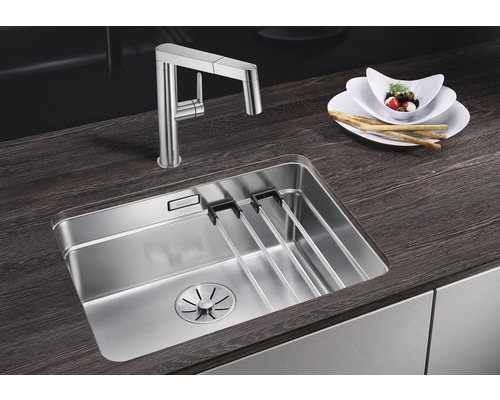 Blanco ETAGON 500-U spoelbak, 540 x 440 mm, roestvrij staal, 521841