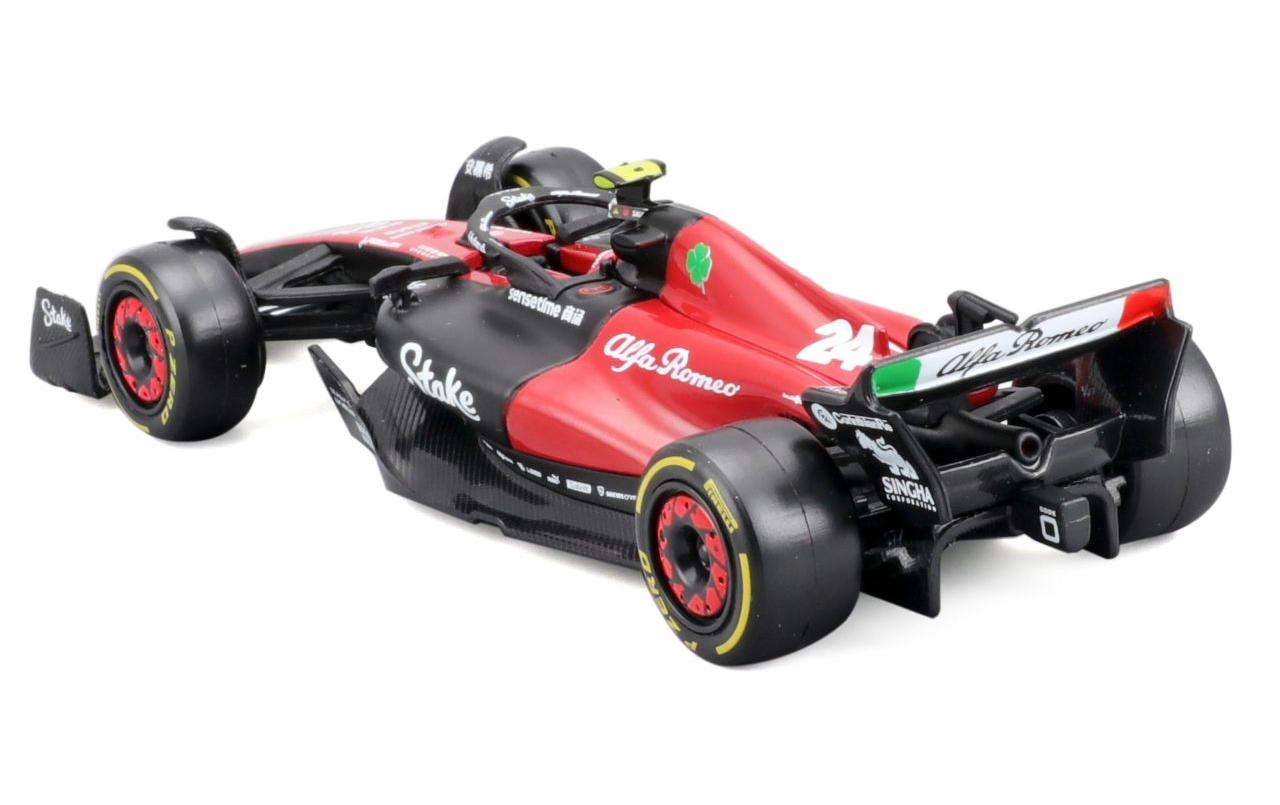 Alfa Romeo F1 Team Stake C43 Zhou 2023 1:43Sammlermodell im Massstab 1:43