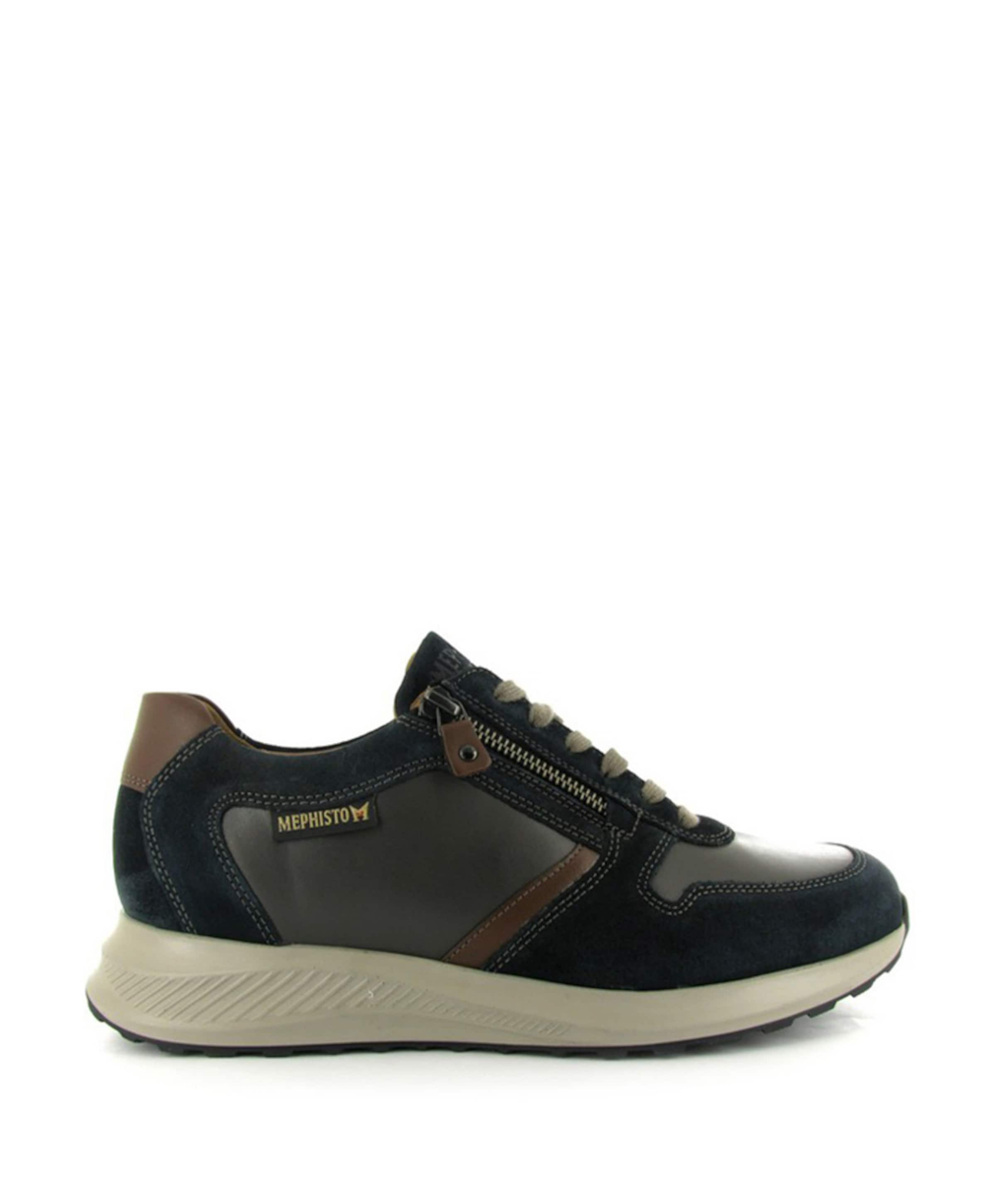 Mephisto Dino heren sneakers blauw
