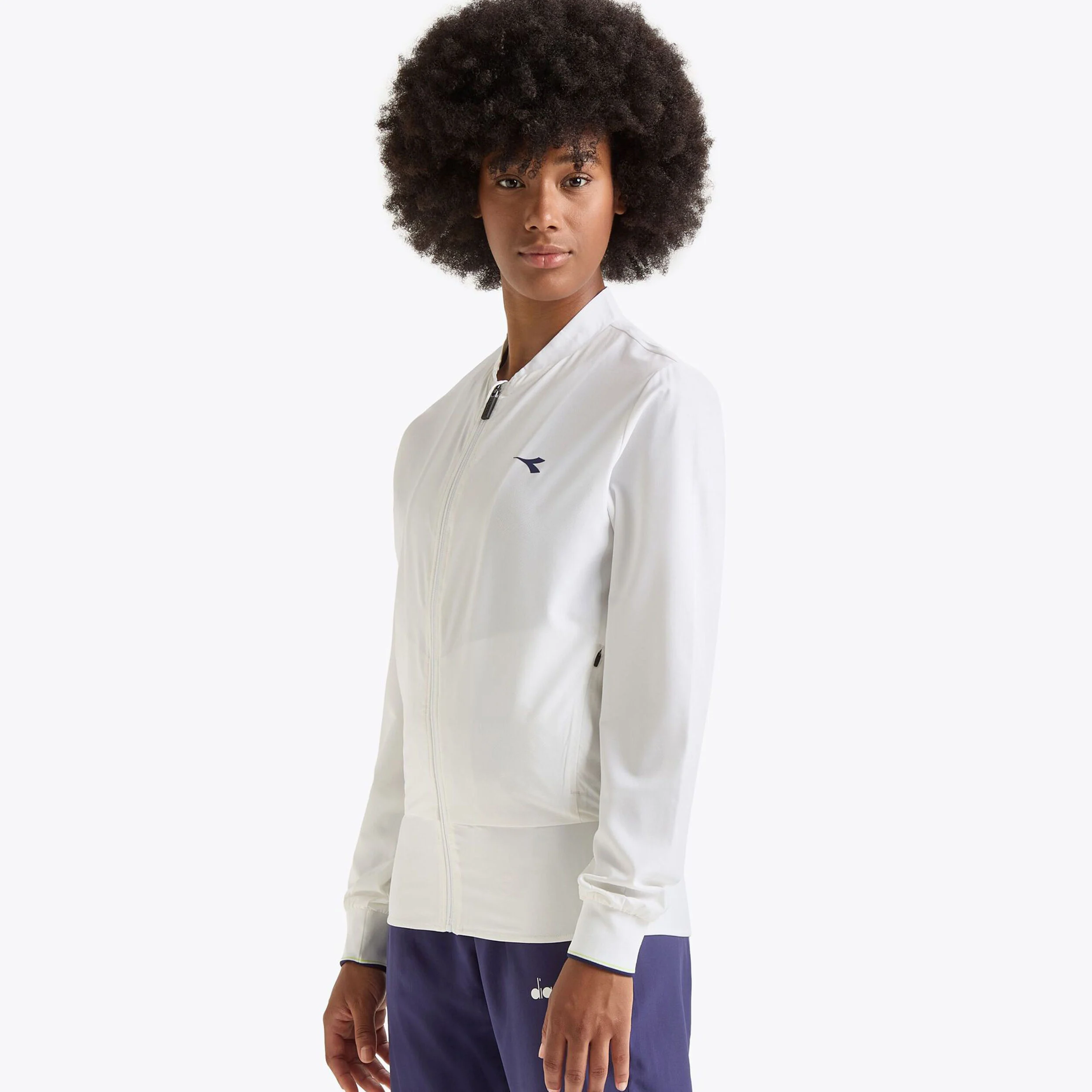 Diadora FZ Icon Veste De Survêtement Femmes - Blanc