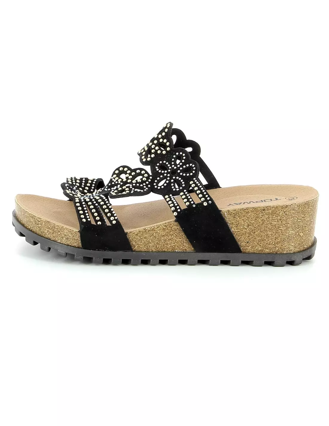 BBS BOB B748753 NOIR - Mules & sabots Noir
