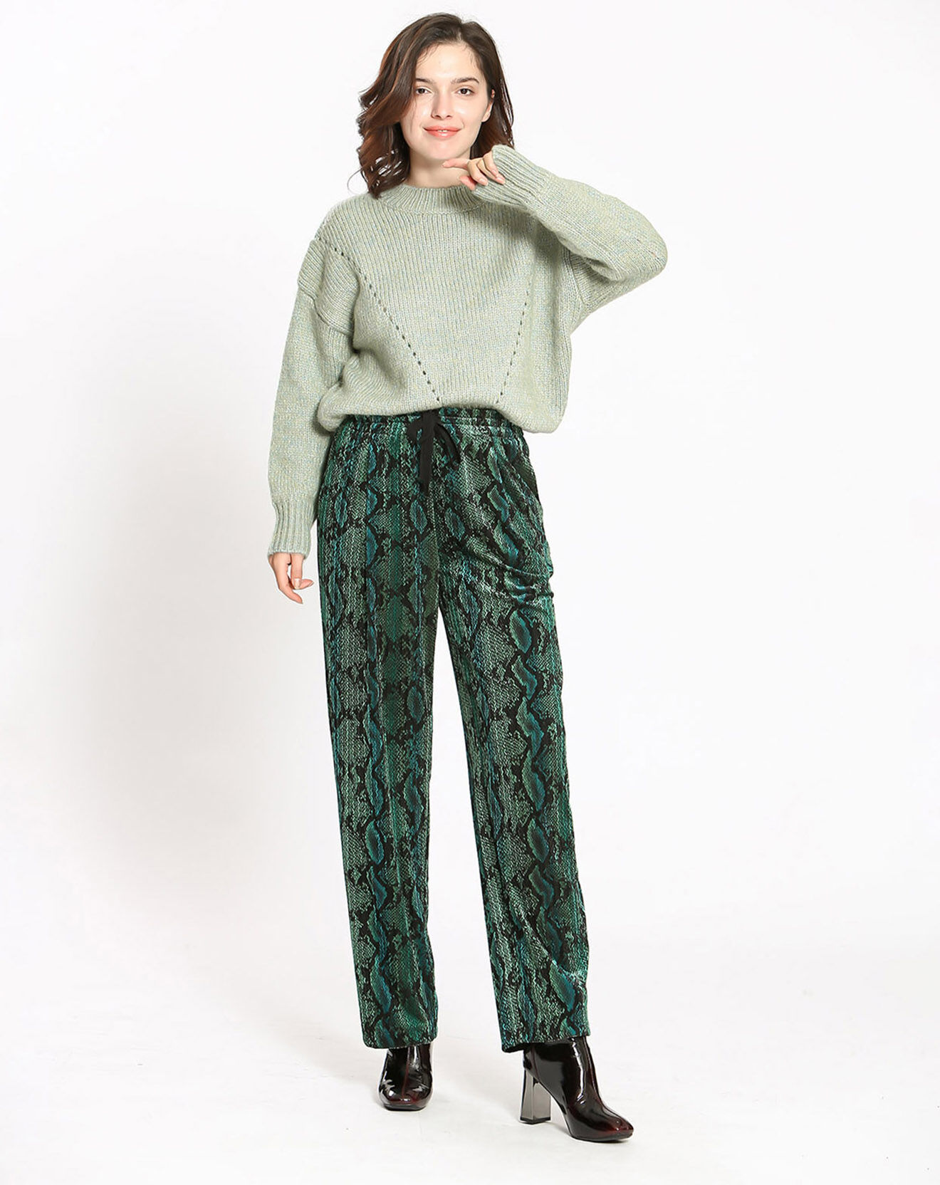 See u Soon Pantalon Apolline vert
