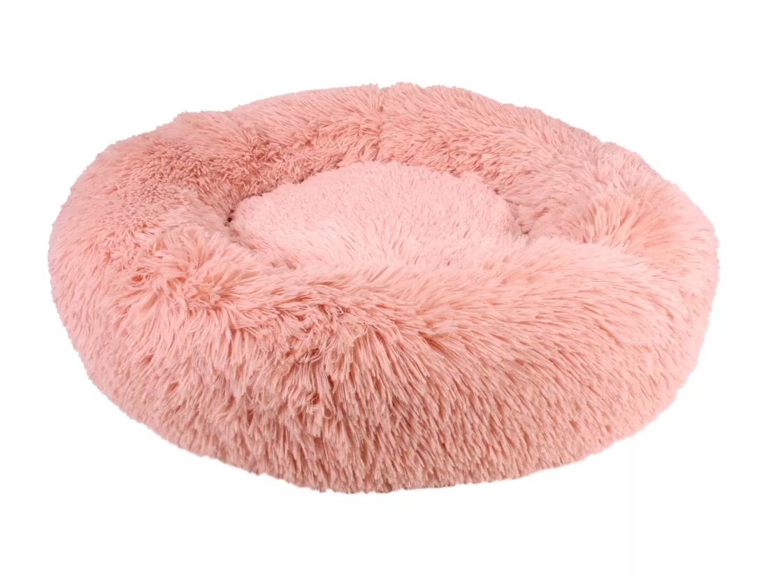 Coussin Lit Apaisant Chat Rose 60 Cm