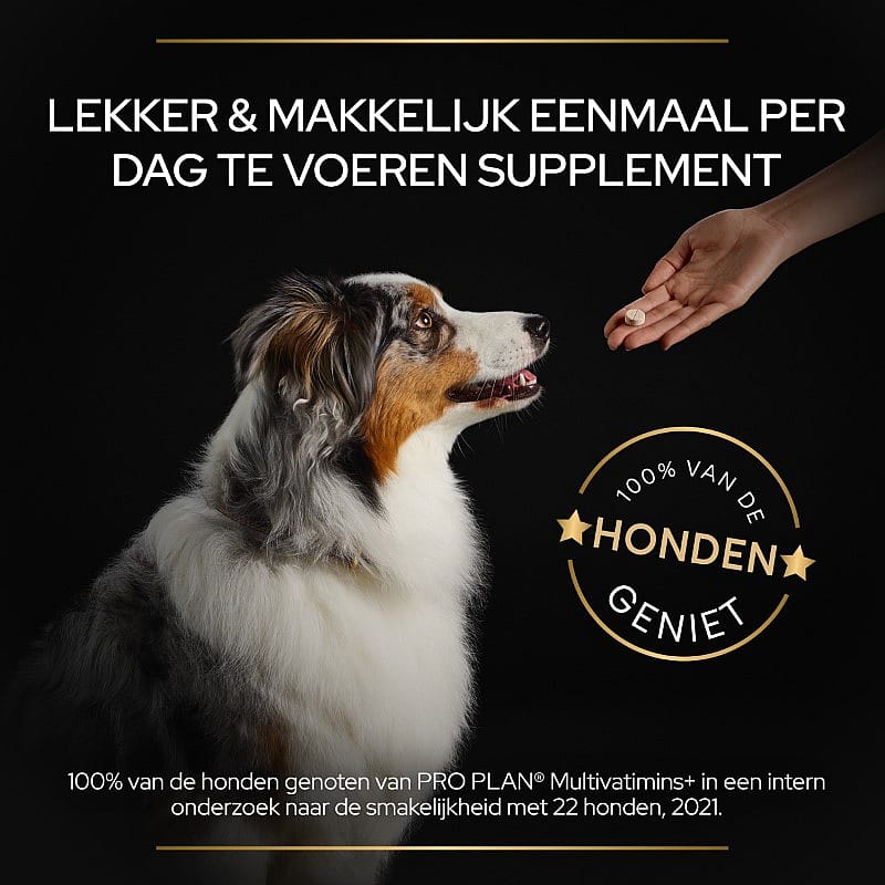 Purina Pro Plan Multivitamins+ Supplement Hond 45 tabletten | 13189