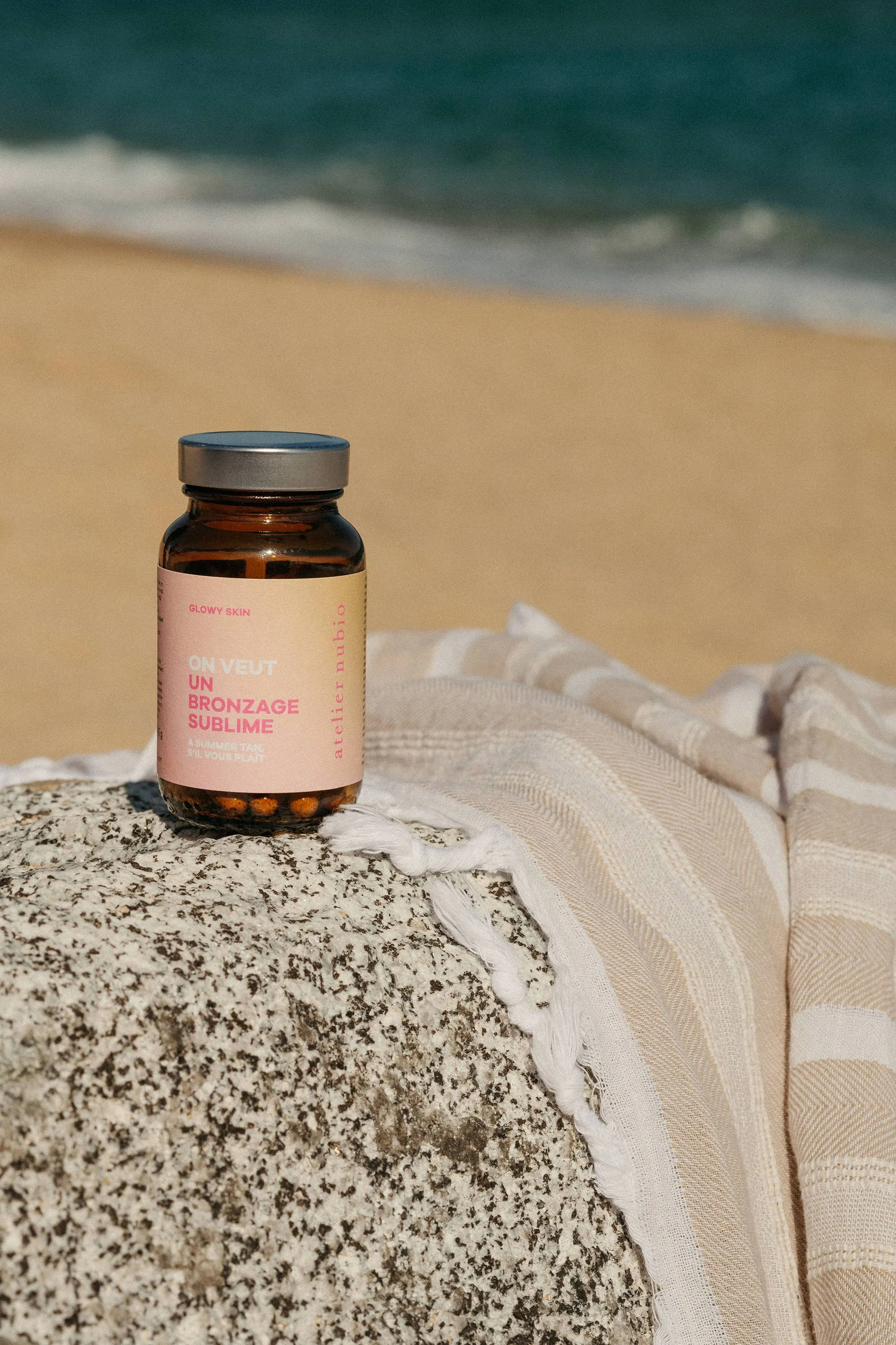 Atelier Nubio Complément alimentaire solaire On veut…un bronzage sublime-19 g