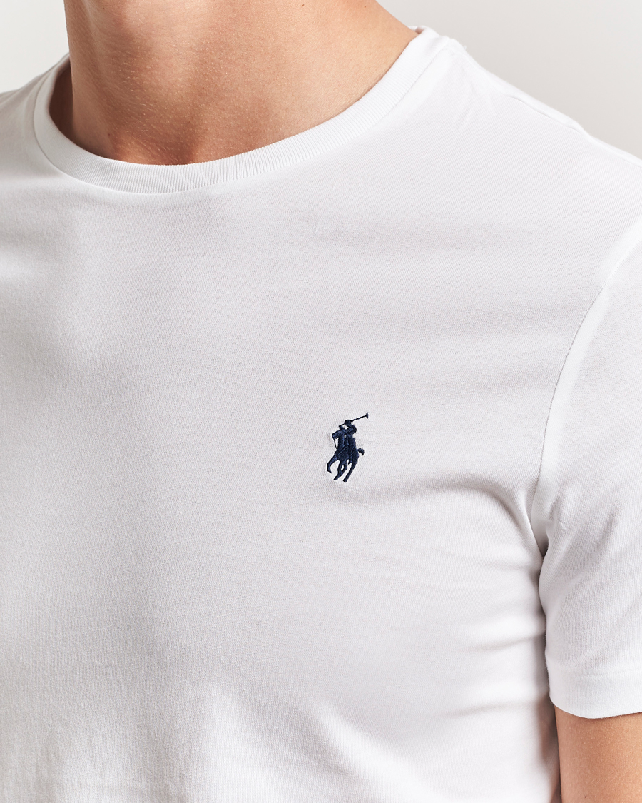 Polo Ralph Lauren Custom Slim Fit Tee White