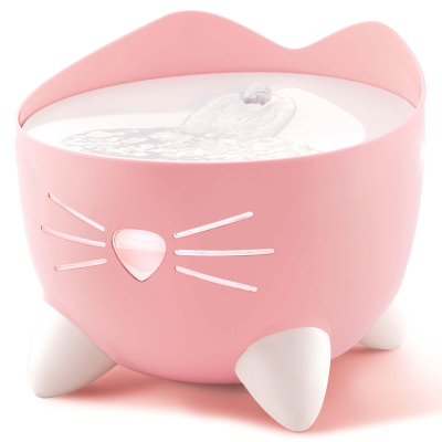 Catit Trinkbrunnen Pixi Fountain Light Pink für Katzen 2.5l