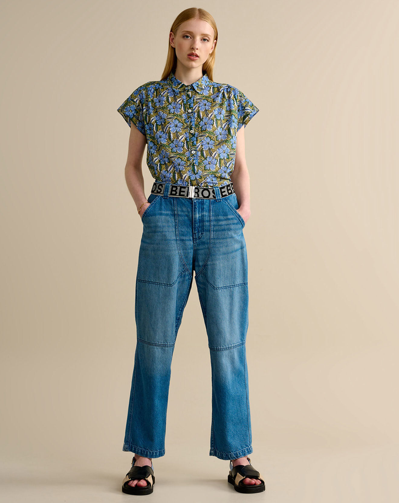Bellerose Jean Pieta  light blue bleach