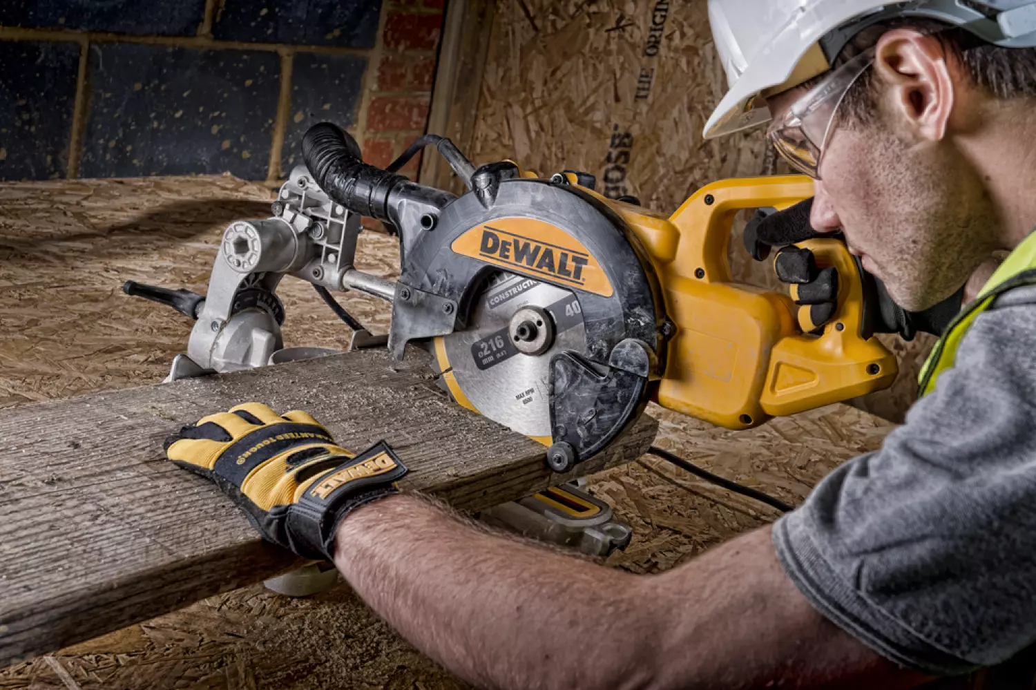 DeWALT DT1953 Construction Cirkelzaagblad - 216 x 30 x 40T - Hout (Met nagels)