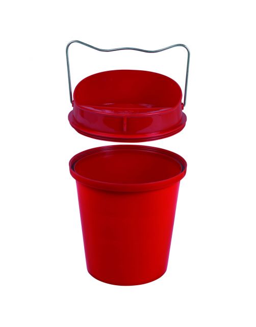 Gaun Drinkemmer Plastic - Drinkbak - 6 l Rood