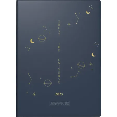 BRUNNEN Taschenkalender Mod. 731 '25 „Universe“ | A6, Papier