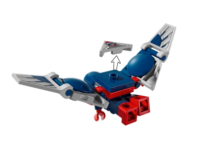 LEGO Captain America vs. Rode Hulk duel (76292)