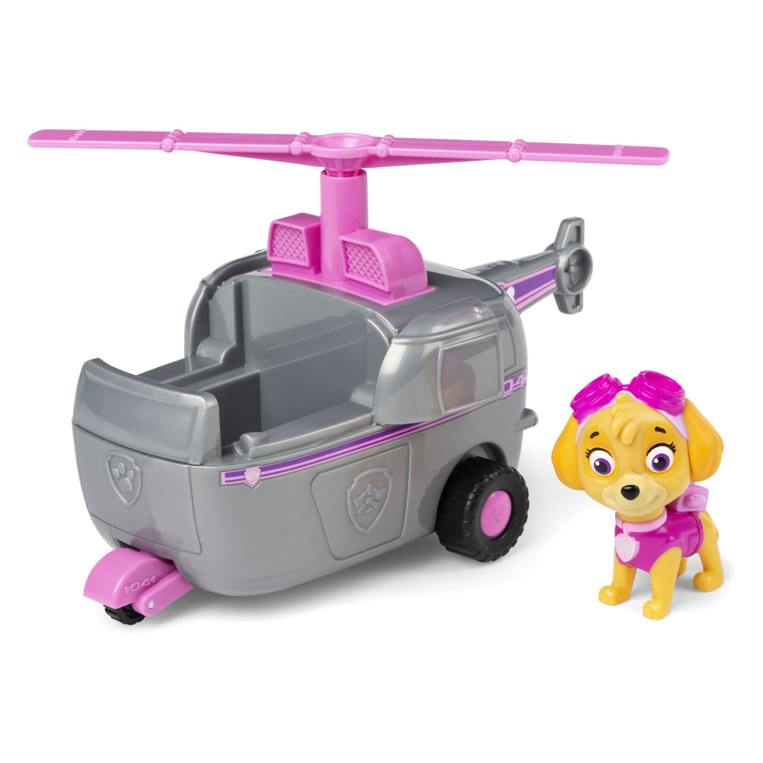 PAW Patrol Voertuig met Speelfiguur - Skye's Helikopter