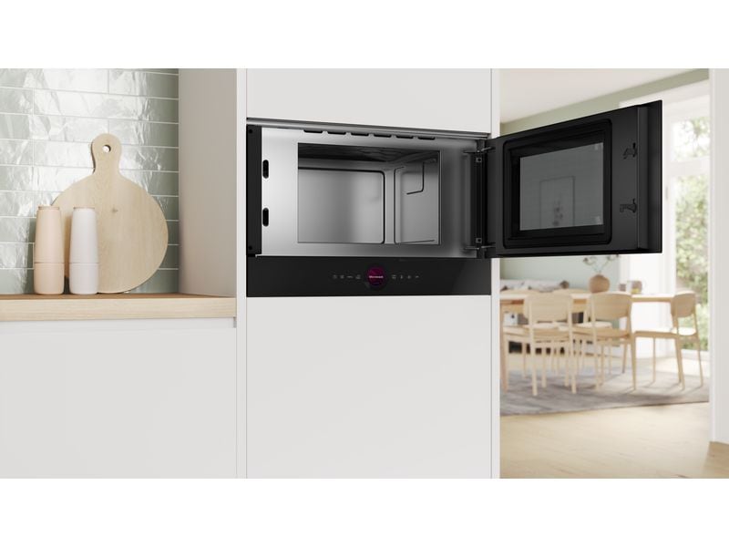Bosch Einbaumikrowelle Serie 8 BFR7221B1 Rechts Mikrowellengerät mit Inverter-Technologie