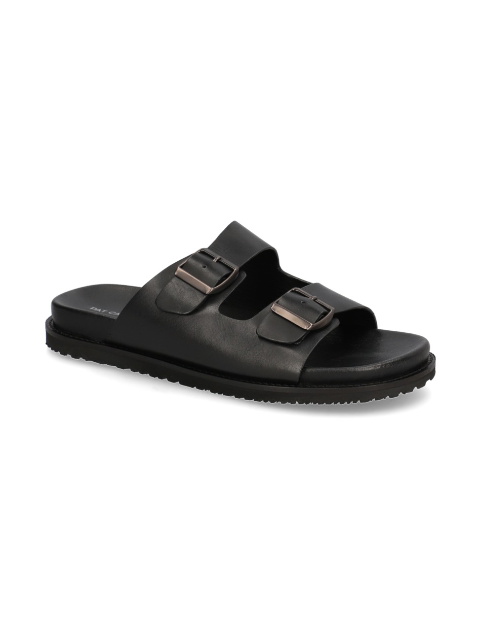 Glattleder Pantoffel