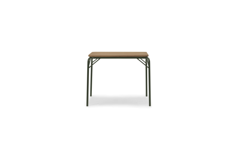 Normann Copenhagen Vig Wood tuintafel 90x80 donkergroen