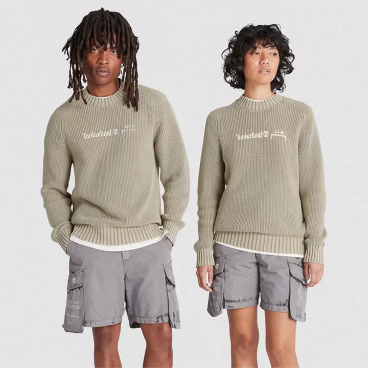 Pull en tricot Future73 Timberland x A-COLD-WALL* unisexe en beige