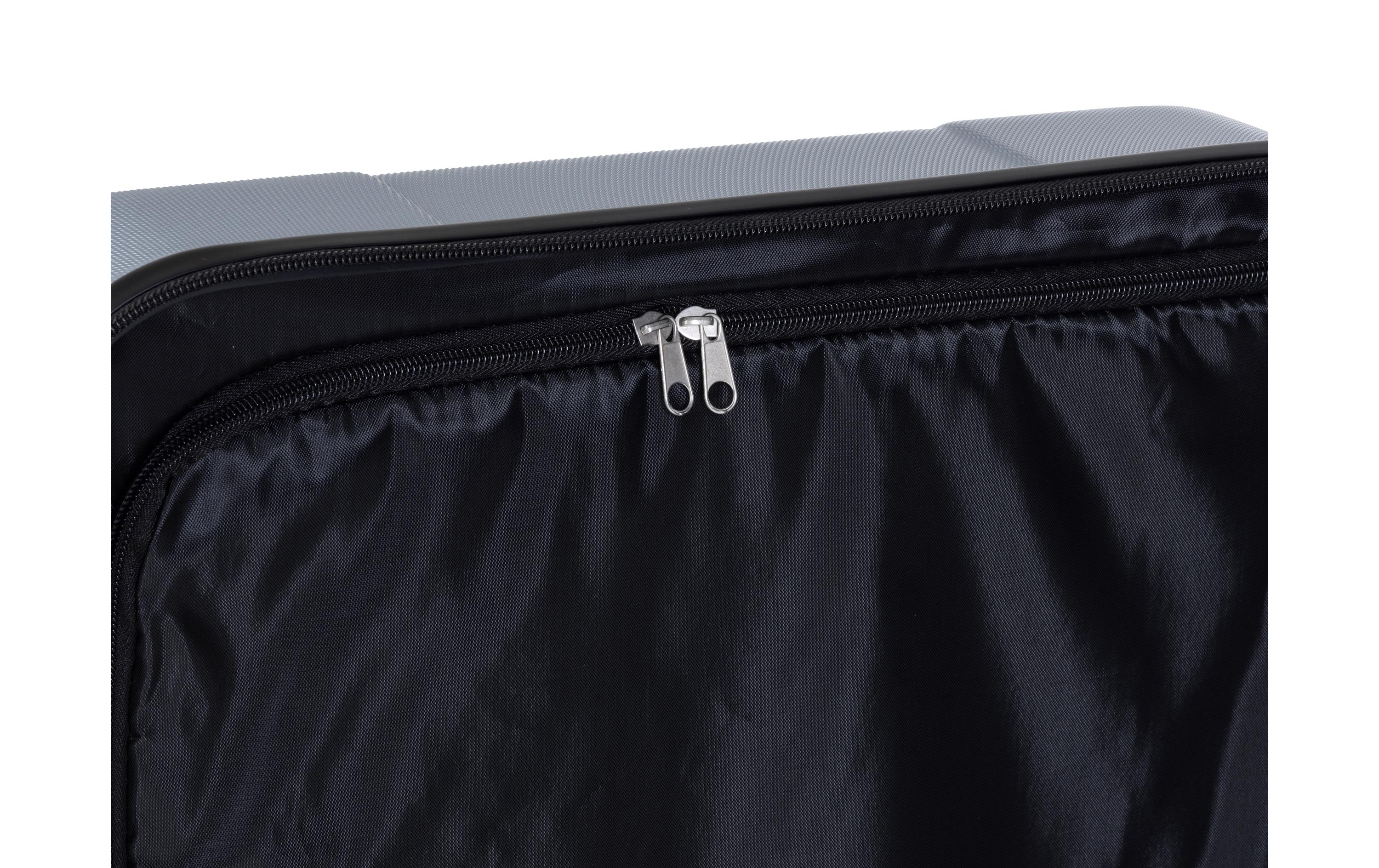 Reisekofferset World Superb 2-teilig, Silbergrau<br>Zwei Trolleys unterschiedlicher Grösse