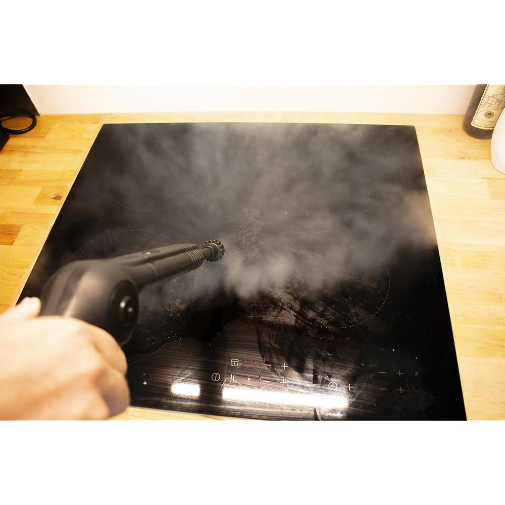 FEIDER Nettoyeur Vapeur 1300 W Chauffe Rapide en 5 Min, Pression 3,5 Bar, Réservoir 0,7 L, Accessoires Inclus, Flexible 2 m, Protection Surchauffe – FHNVT1300 : Cuisine et Maison